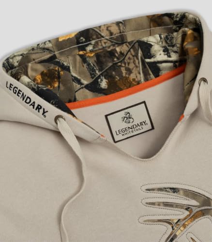 Image of Legendary Whitetails Mens Plaid Camo Pullover Hoodie