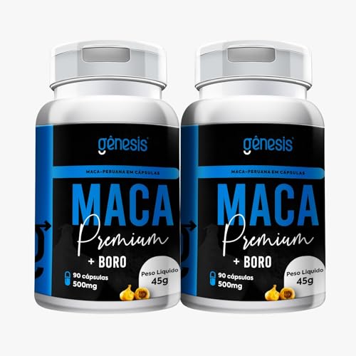 Super Maca Peruana + Boro Premium em capsulas - original (Matéria...
