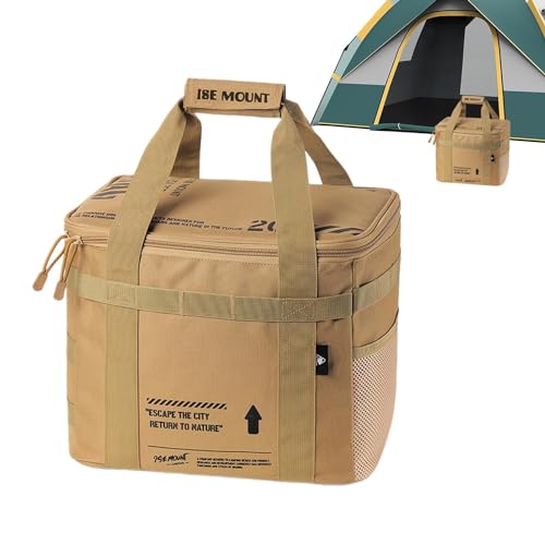 Sac à dos de réservoir de camping, sac de rangement pour réservoir de camping en plein air, sac de transport portable 20 l, grande capacité, sac de rangement de réservoir de camping multifonctionnel,