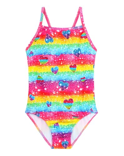 Image of Girls Swimsuit One Piece Bathing Suit Kids' Swimwear Quick Dry Summer Beach