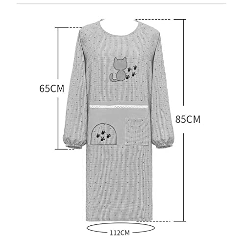 Delantal cocina mujer ropa de trabajo invierno algodon hombres catering 3