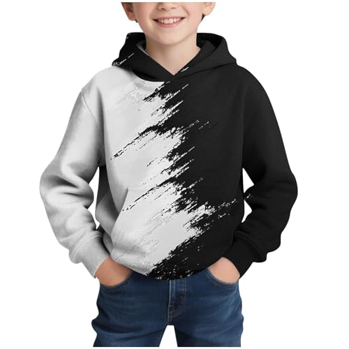 Boys Fleece Hoodies 3D Printed Hooded Sweatshirts Kids Novelty