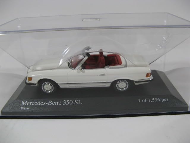 ■ミニチャンプス メルセデス ベンツ 350SL ホワイト 1972 1/43 □ミニチャンプス メルセデス ベンツ 350SL ホワイト 1972 1/43