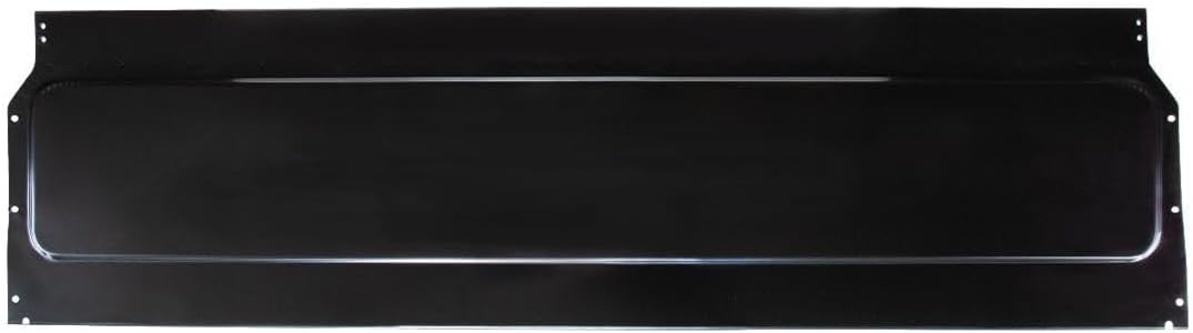 United Pacific 110896 Truck Bed Panel, Front, 16 Gauge Steel, Black EDP Coated, for 1967-1972 Chevrolet and GMC Fleetside Truck with Steel Bed Floor