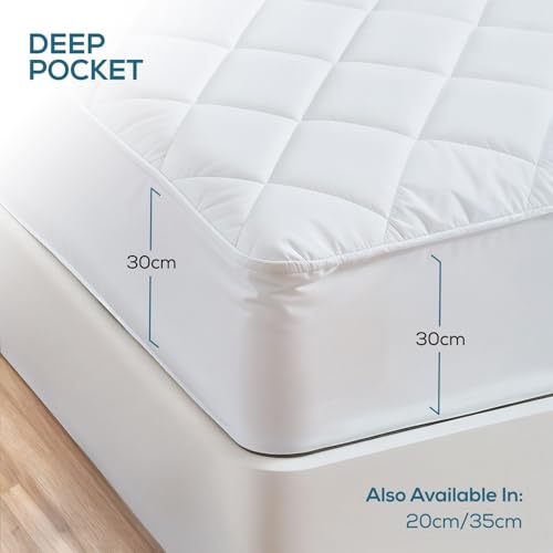 Protège-matelas matelassé hypoallergénique ZOUK pour préserver la fraîcheur du lit