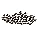 Benzara Visually Attractive Metal Fish Wall Decor, Bronze