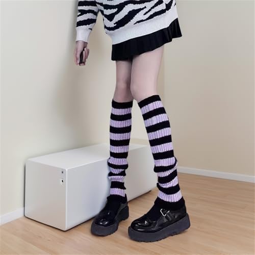 Image of Goth Leg Warmers Women Japanese Gothic Y2k Harajuku Grunge Emo Punk 80s