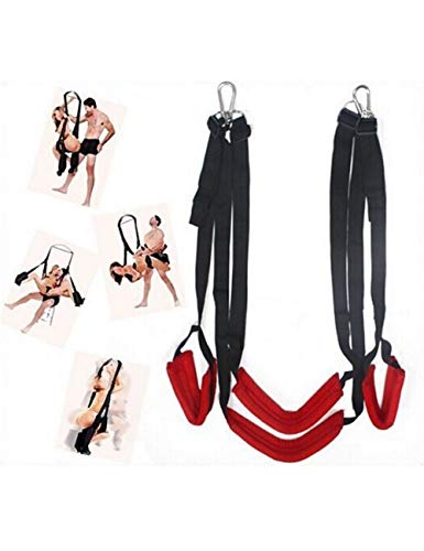 Preisvergleich Produktbild UIBETR Türaufhängeschaukel für Bequeme Unterstützung mit festem Nylon, Einstellbarer Haltbarkeit und Komfort für Paarspiele