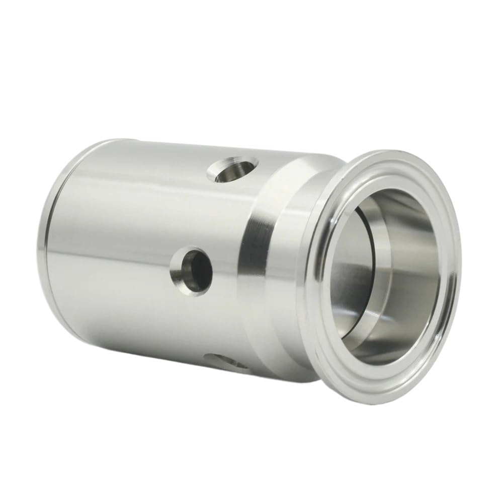 Válvula reductora de presión de acero inoxidable 304, regulador Industrial tipo abrazadera, accesorios industriales(Ferrule OD 64mm,1 Bar)