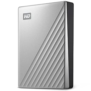 Western Digital 2TB My Passport Ultra for Mac Silver Portable External Hard Drive HDD, USB-C and USB 3.1 Compatible – WDBPMV0040BSL-WESN
