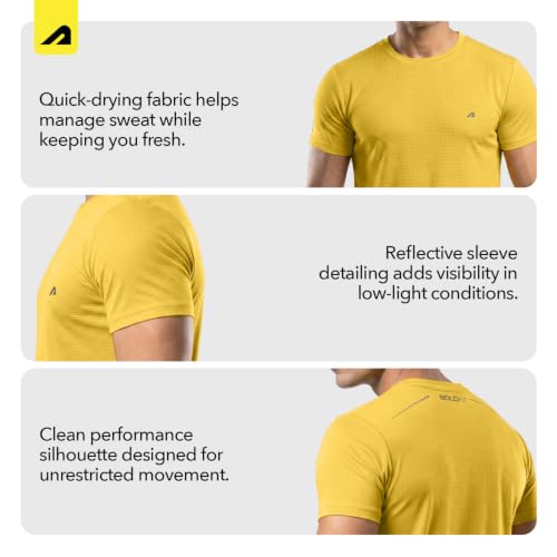 Image of Boldfit Gym T Shirts for Men Workout Breathable T Shirt for Man Active Wear Sports Tshirt for Men Lightweight Gym Tshirts for Man Dry Fit Running T Shirts for Boys Regular Fit Sports Tshirts
