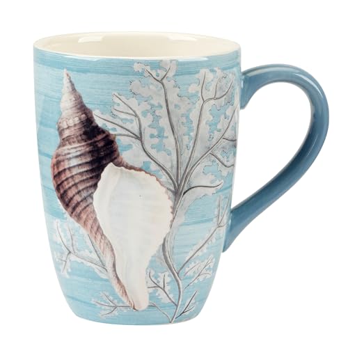 Set de 4 Mugs de Cerámica 20 oz con Diseño Costero miniatura 4