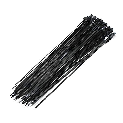 Buy Stark Industrial 15" Cable Zip Ties Black Nylon Wire, 50 lbs