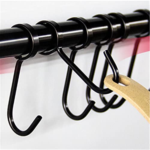 Keuken Opknoping Rack Punch-vrije Opknoping Rod Keukenrek Wandmontage Houder Snijplank Pot Cover Snijplank Opbergrek 40CM Organiseer keukengerei (Kleur: Zwart, Maat: 40cm) - Image 3