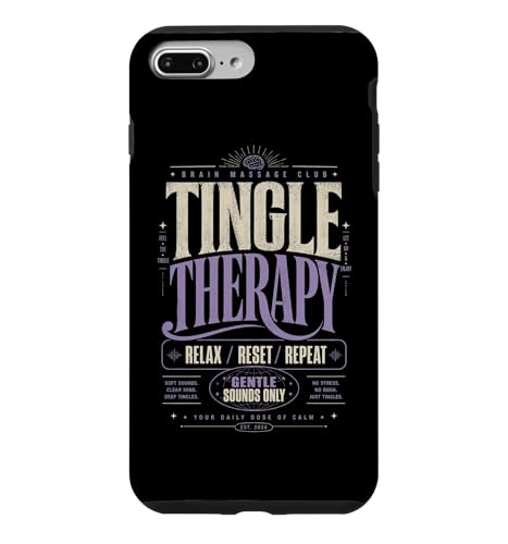 Tingle Therapy �]�}�b�T�[�W�N���u ASMR�����b�N�X �X�}�z�P�[�X iPhone 7 Plus/8 Plus �p