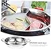 MUELODSIC Olla de Acero Inoxidable Hot Pot Familiar con Compartimento Doble Calentamiento Rápido y Compatible con Estufas de Gas Inducción Fácil de Limpiar Imagen de MUELODSIC Olla de Acero Inoxidable Hot Pot Familiar con Compartimento Doble Calentamiento Rápido y Compatible con Estufas de Gas Inducción Fácil de Limpiar