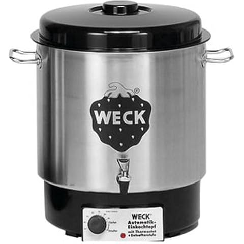 Esterilizador Weck WAT 24A para conservas con grifo Cover