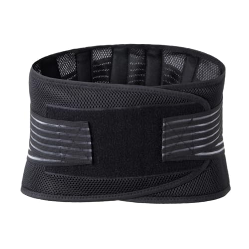 GAROZATION Cinturón de Soporte Lumbar para Correr Placa de Acero y Nylon, Reduce Inflamación y Brinda Soporte Muscular, Adecuado para Ejercicios de Cintura y Running