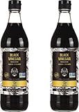 Soeos Chinkiang Vinegar 16.9 fl oz (Pack of 2), Zhenjiang Vinegar, Chinese Black Vinegar, Chinese Vinegar, Black Vinegar for Braised Meats and Fish, Noodles, and Dipping Sauce