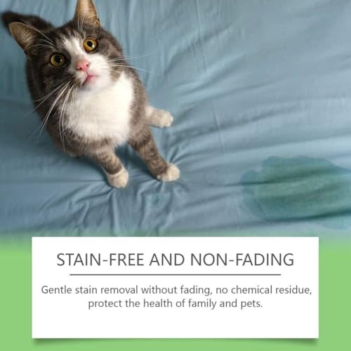 بخاخ قوي لازالة الروائح الكريهة للحيوانات الاليفة - تركيبة انزيمية متطورة لبول الكلاب والقطط، مزيل دائم للبقع والروائح للسجاد والاثاث والارضيات (رائحة منعشة، امن للحيوانات الاليفة والاطفال)