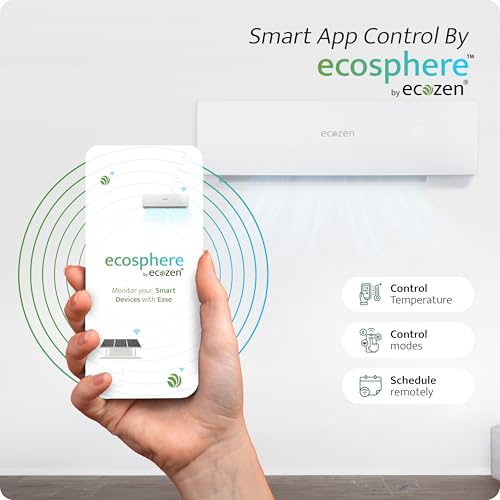 Image of Ecozen Smart Air Conditioner - 1.5 Ton Inverter AC with Intelligent Cooling and Smartphone App Control (Classic) - IDU-WSAC18310XE52VMA, ODU-WSAC18310XE52VMA