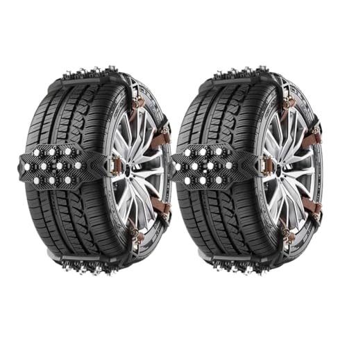 Chaînes antidérapantes TPU pneu voiture, sangle traction brise-glace auto 10PCS