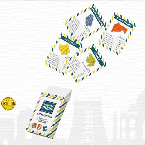 Image of Zephyr States of India Trump Card Game for Kids | Premium Activity Flashcards for Easy & Early Learning | Boosts Memory & Cognitive Skills | Educational Toy for Boys and Girls