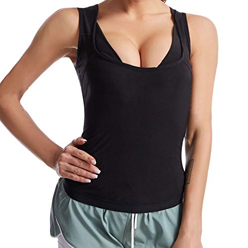 Colete de suor, modelador de colete, esportes leves de musculação para casa ao ar livre (feminino P/