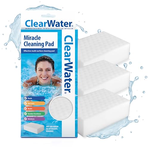 Clearwater Miracle Pad Pool and Spa Cleaning Sponge - Pack of 3