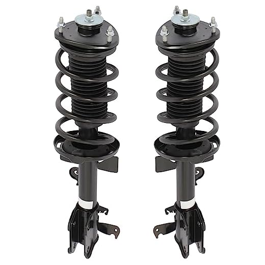 OCPTY Amortecedores de montagem de mola dianteiros completos para Honda Odyssey 2011-2017 Quick Struts 11907 11908 - Conjunto de 2