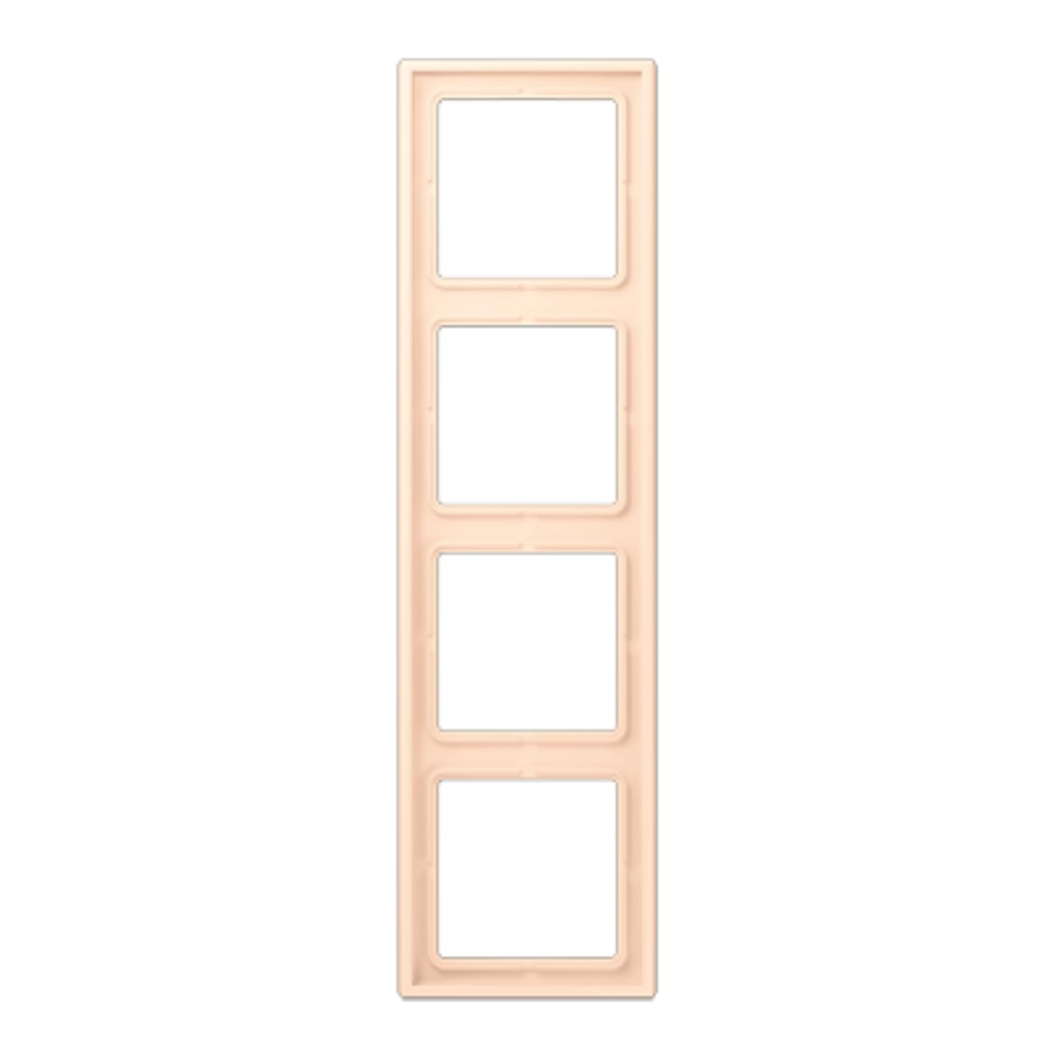 Cadre quadruple LC32123 JUNG LC984238 pour regrouper les prises sans travaux