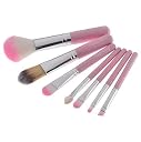 Just Tya | Professional Multicolor 6155 All-in-One Makeup Kit with Premium Pink Makeup Brush, | Lipstick Combo Set |, Fixer, Primer, Contour, Foundation, 3in1 Eye Combo, 36H, Kajal and 1 Beauty Sponges-(Pack of 19) gallery image