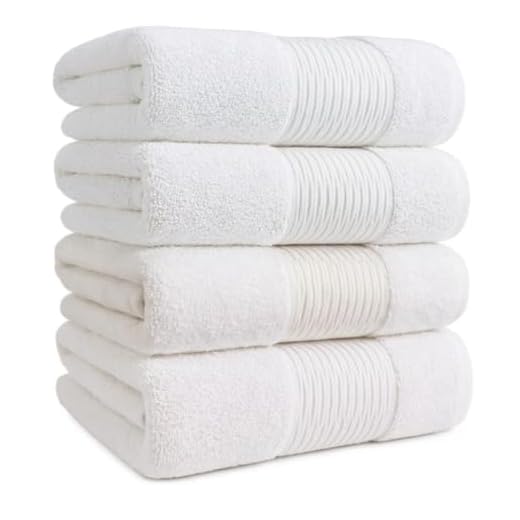 Kit 4 Toalhas 100% Algodão Premium