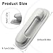 Snap Davits Handle Pad, Boat Gray Plastic, Large Stable Contact Area for Firm Grip