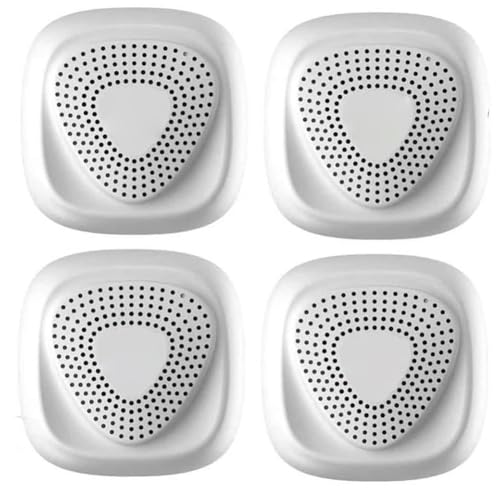 Harewtwy 4 Cajas Repelente Ultrasónico de Mosquitos y, para Ratones, Moscas, Arañas y Cucarachas, con Enchufe Europeo.