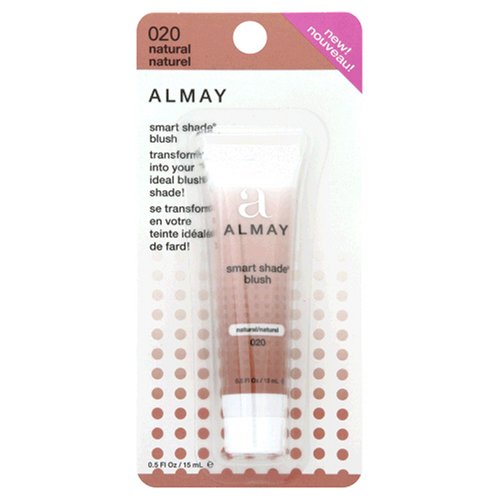 Almay Smart Shade Blush, Natural 020, 0.5 Ounce Tube