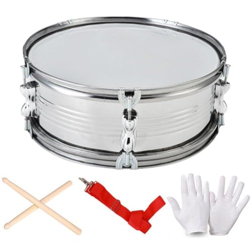 De Percusión, Musical Instruments Juego de batería de 13 pulgadas con correa ajustable, tambor de percusión con baquetas para aprendizaje y rendimiento