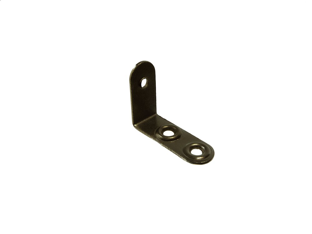 Onestopdiy.com Metallic 5 X Durable 32Mm X 23Mm X 11Mm Np Steel Bookcase Shelf Brackets
