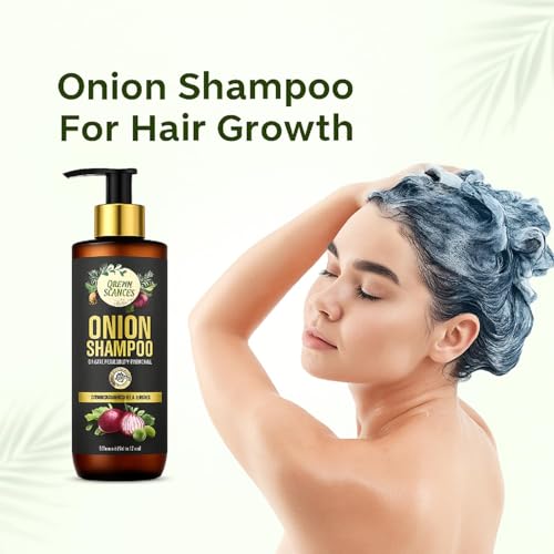 Image of Luxura Sciences Onion Oil Shampoo For Hair Growth 300 ML, Sulphate Free Shampoo (NO Parabens,Silicones or Colorants)