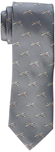 Star Wars Men's X-Wing All Over Tie, Grey, One Size