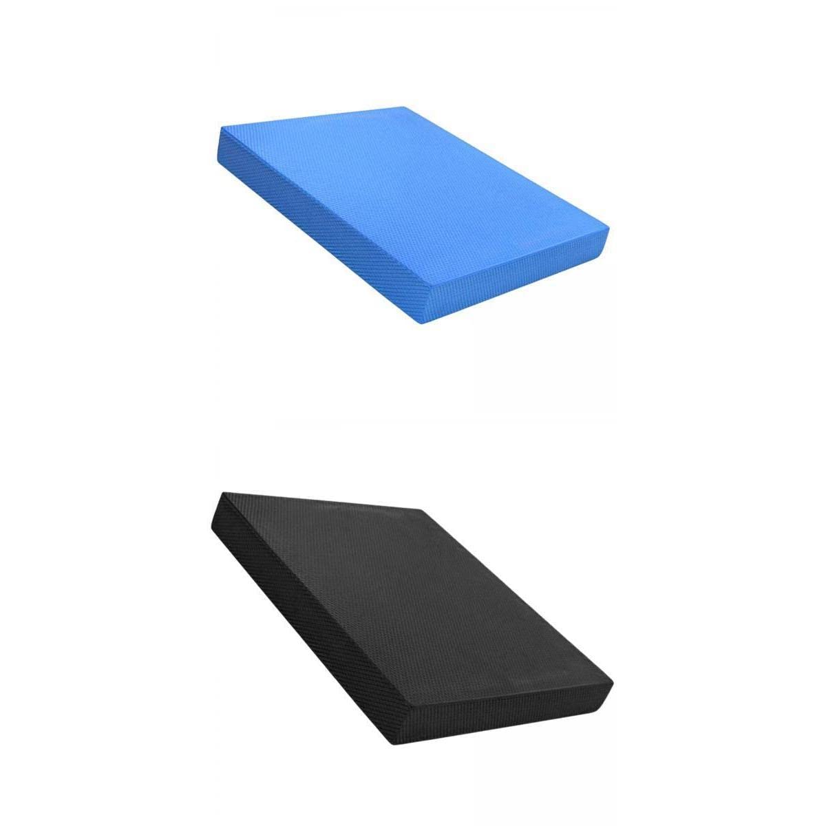 SECRET DESIRE Creations 2 Piece Soft Balance Pad Stability Thick Yoga Pilates Yoga Mat Balance Board L Blue L Black-image-39