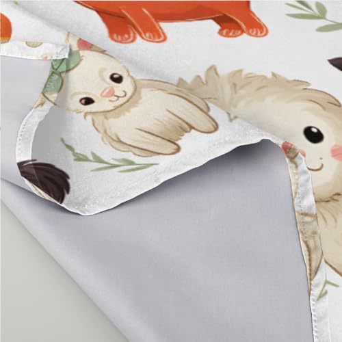 Servilletas de tela multicolor pack x6 50.5x50.5 cm miniatura 3
