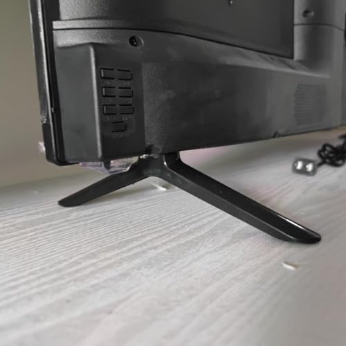 Image of BNF 2 Pcs TV Stand Legs for Tabletop | Universal TV Base Replacement | Sturdy PP Material with Screws | Elevate Viewing Experience for 24-43 Inch Televisions
