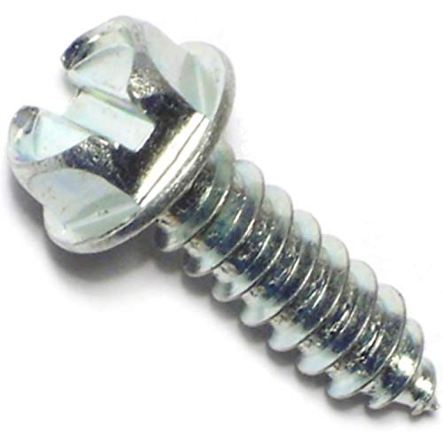 Hard-To-Find Fastener 014973266035 Slotted Hex Washer Sheet Metal Screws cover