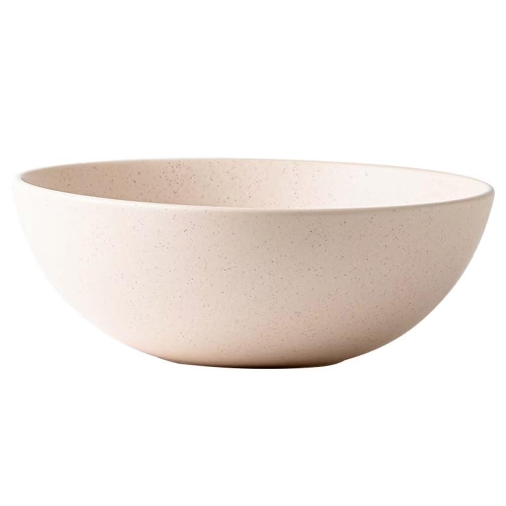 Insalatiera grande in ceramica ispessita da 22,9 cm, ciotola aperta di grandi dimensioni, con una capacità di 2000 ml
