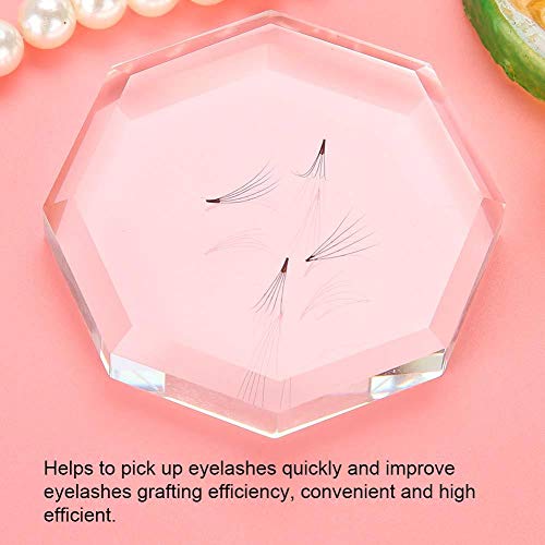 Supporto per colla per vetro per ciglia