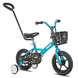 KEANO Voyager 10 Inch Kids Bike for Boys and Girls Ages...