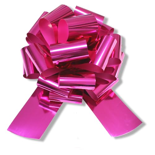 Image of 1Pcs 14 Inch Giant Large Pull Bow Big Bow,Great Gift Bows for appliances,Bikes,Table Decorations and Party Events (Rose Red)