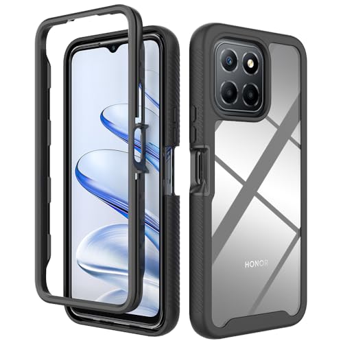 Kukoufey Compatible with Honor X6 4G Case Cover,Anti-Fall and Shock-Absorbing Protective Cover Compatible with Honor X8 5G VNE-N41 / 70 Lite RBN-NX1 / X6 X6s 4G VNE-LX1 VNE-LX2 VNE-LX3 Case Black