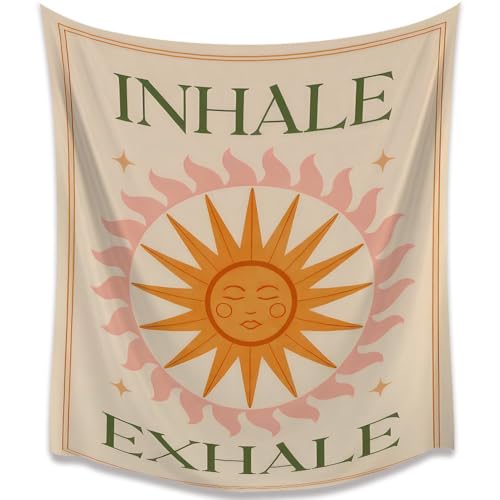 Medpol Boho Sun Tapestry Wall Hanging for Yoga